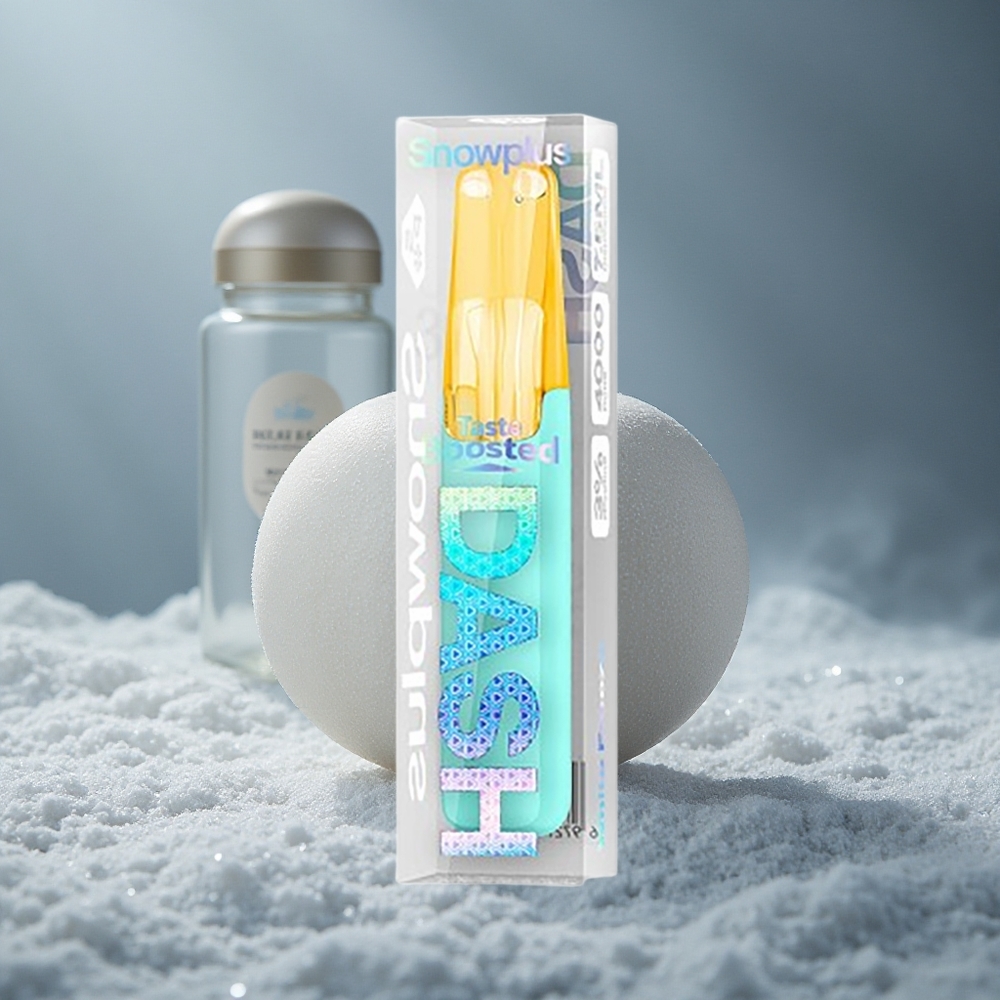 Snowplus Dash 4000 Puffs Jednokratni Uređaj Beli Zamrzivač 7,5 ml