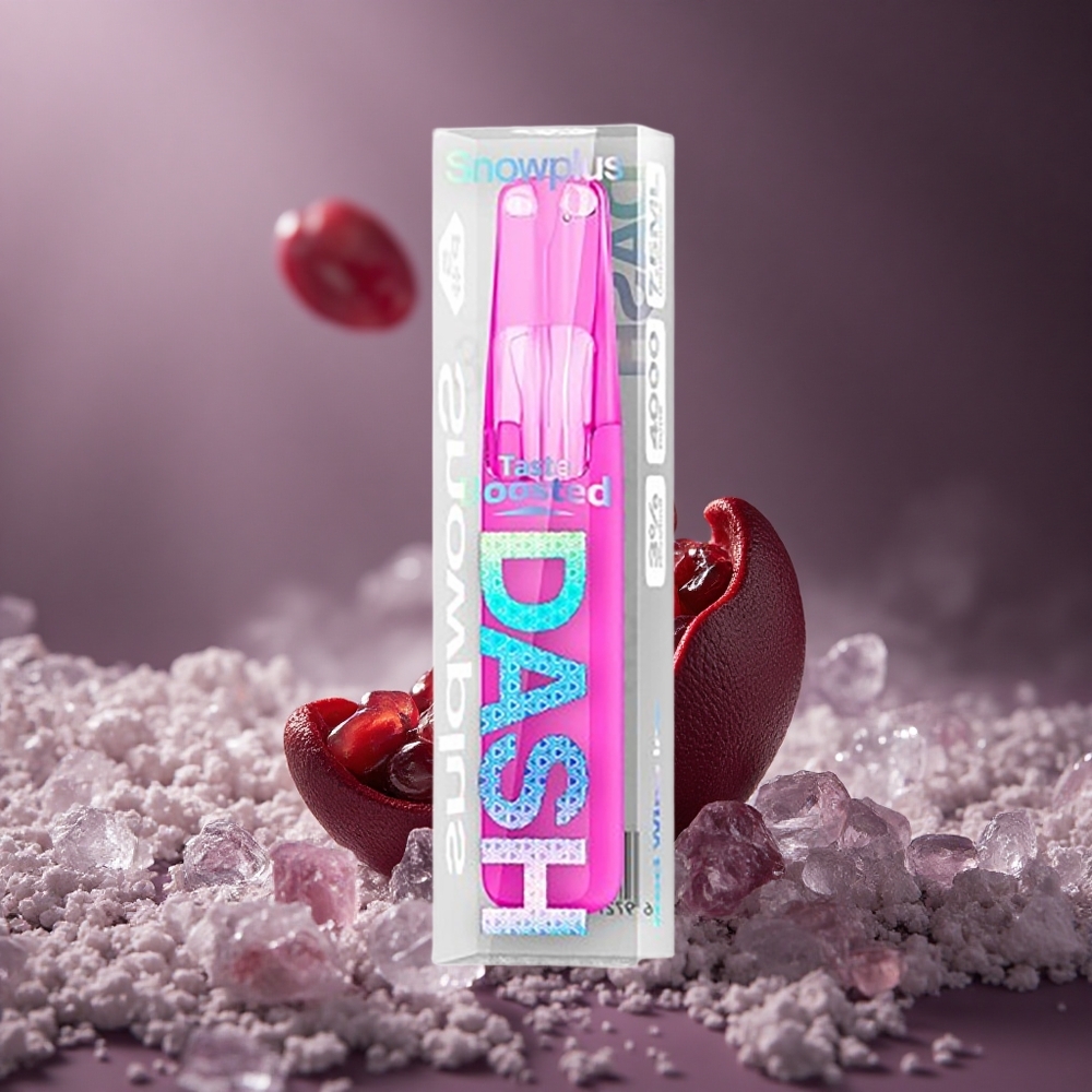 Snowplus Dash 4000 Puffs Jednokratni Uređaj Crno Vino Led 7,5 ml