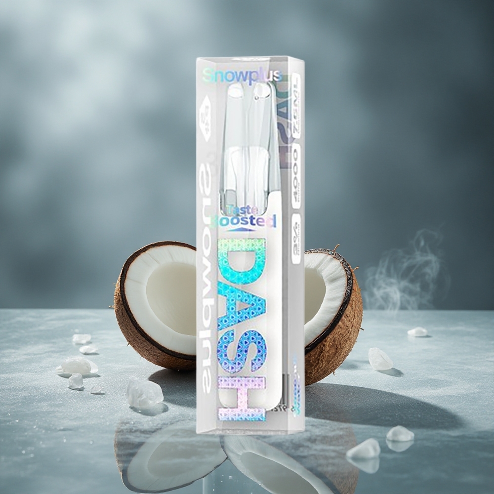Snowplus Dash 4000 Puffs Jednokratni Uređaj Kokosova Voda 7.5 ml