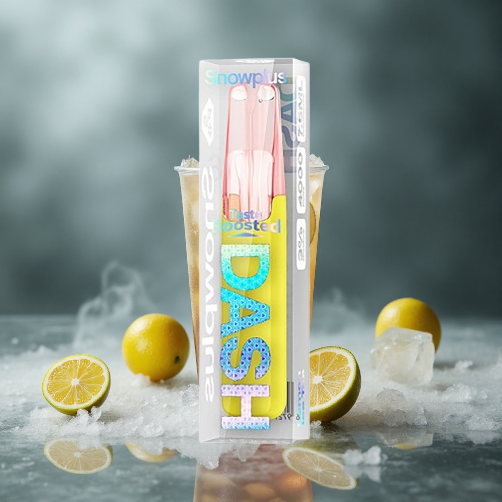 Snowplus Dash 4000 Puffs Jednokratni Uređaj Limun Led Čaj са 7,5 ml Течност Капацитет