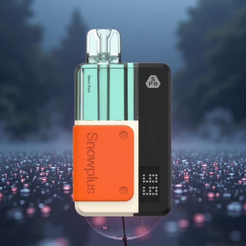 Snowplus Swift 15000 Puffs Neon Kiša Pod Kit са Ponovno Upotrebljivom Батерија od 1000 mAh