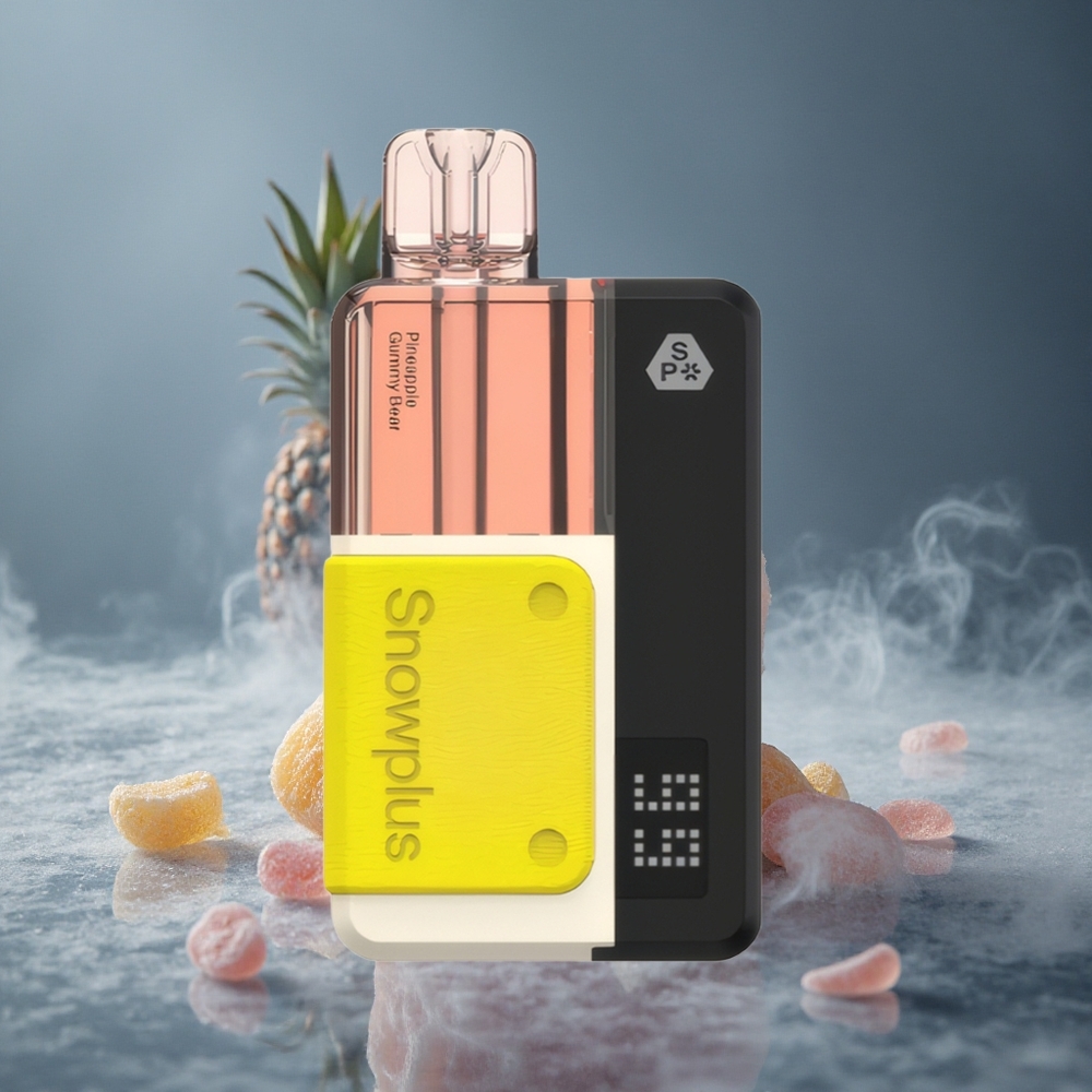 Snowplus Swift 15000 Puffs Pod Kit Ananas Gumeni Medved - Дуал Месх, 1000 mAh Батерија, 2+10 ml tečnost