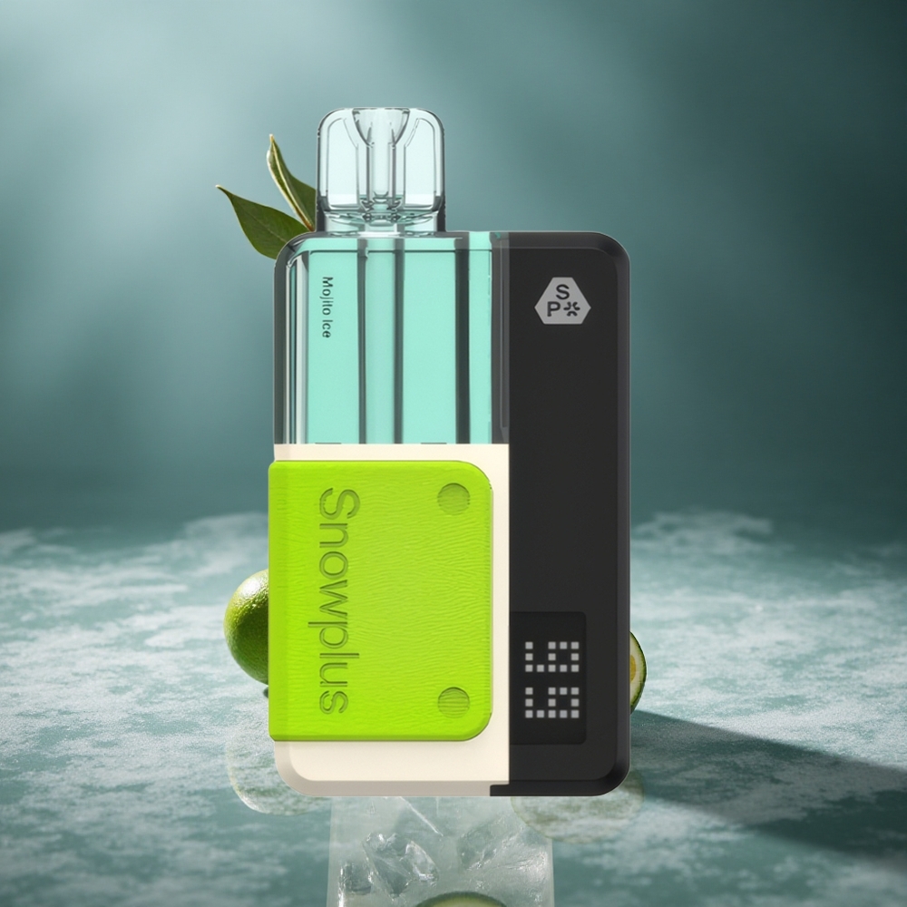 Snowplus Swift 15000 Puffs Pod Kit Mojito Led + Ponovo upotrebljiva Батерија, zamenjivi 2+10ml refill-set