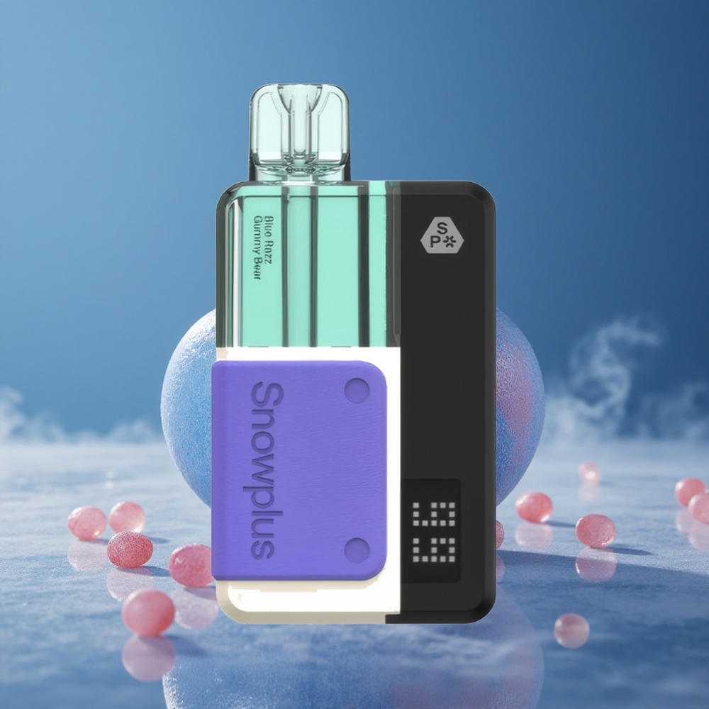 Snowplus Swift 15000 Puffs Pod Kit Plava Malina Gummy Bear са Ponovo Upotrebljivom Батерија