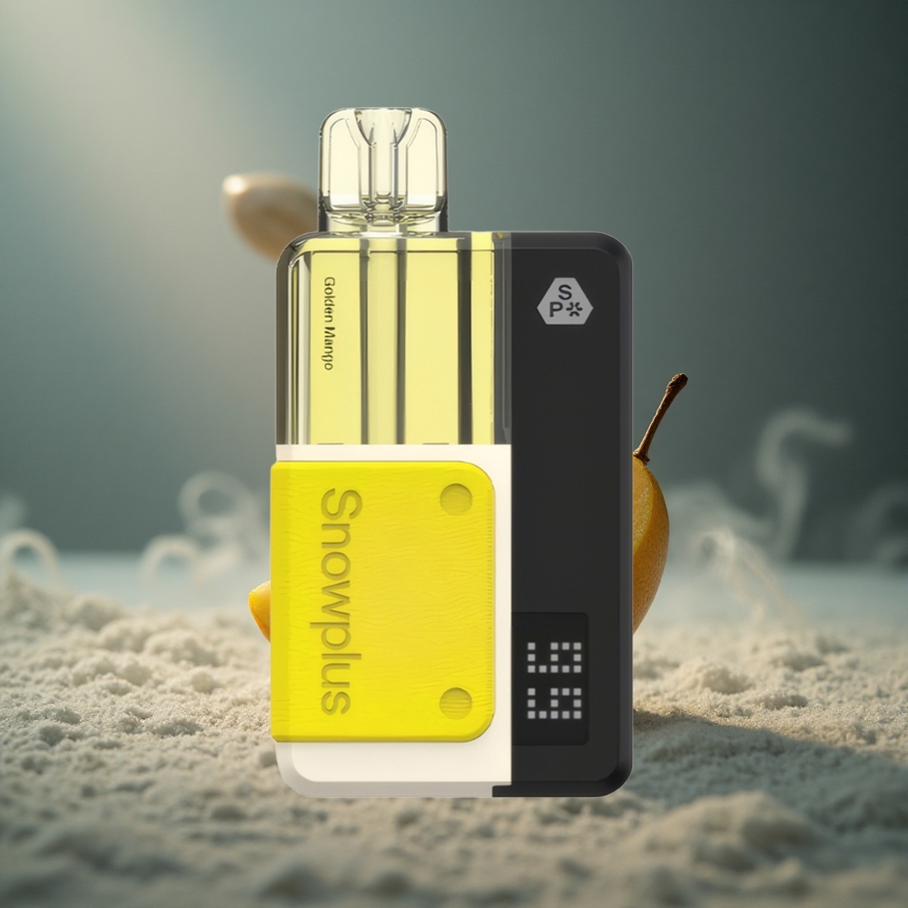 Snowplus Swift 15000 Puffs Pod Kit Zlatna Manga са Ponovo Upotrebljivom Батерија, Zamenjivim 2+10ml Setom za Punjenje