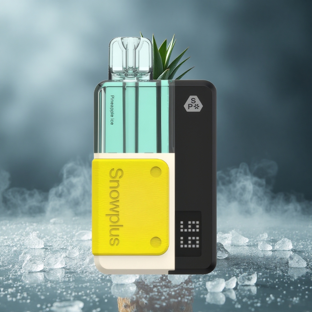 Snowplus Swift 15000 Puffs Pod Komplet Ananas Led + Ponovno upotrebljiva Батерија, zamenjivi 2+10ml set za punjenje
