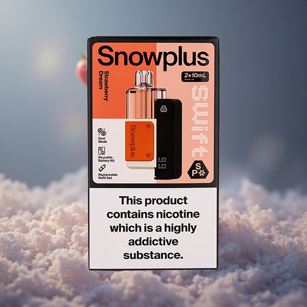 Snowplus Swift 5000 Puffs Prefillovani Pod Kit Jagodni San Дуал Месх 1000 mAh