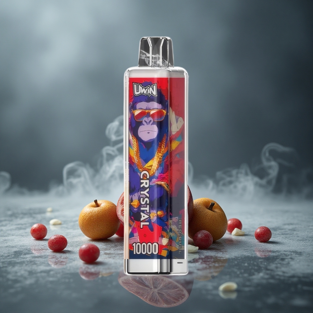 UWIN Crystal 10000 Puffs Једнократни Вапе Crveni bik са RGB светла