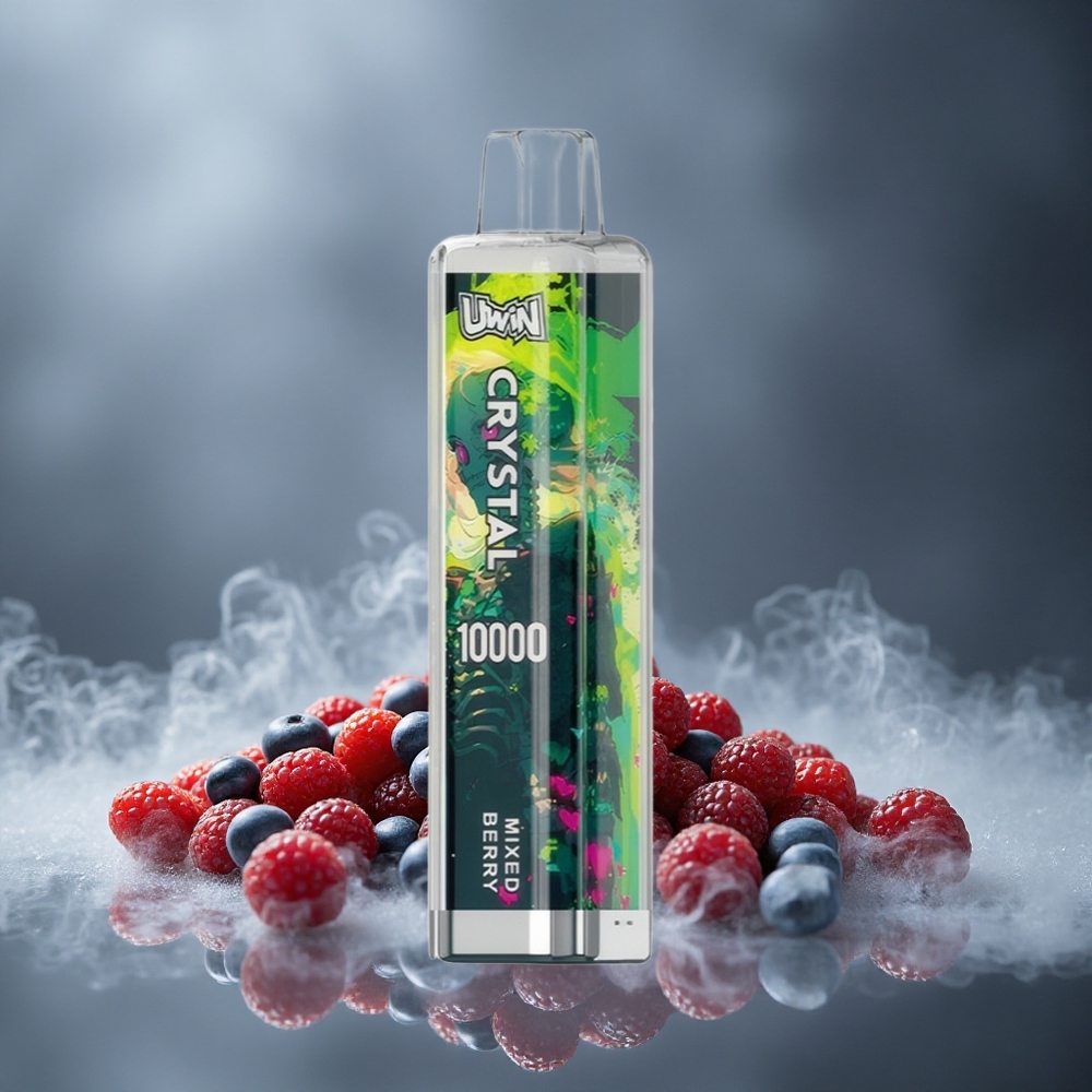 UWIN Crystal 10000 Puffs Једнократни Вапе Mešane Bobice са RGB светла