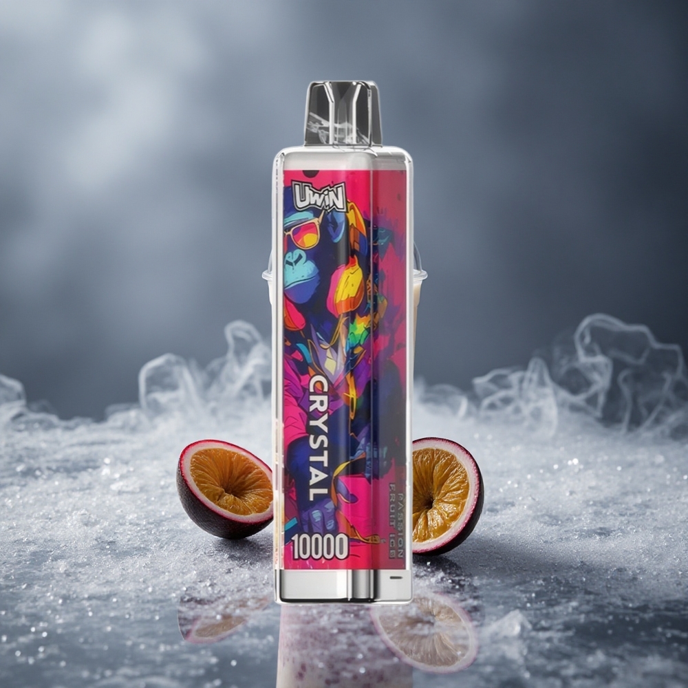 UWIN Crystal 10000 Puffs Једнократни Вапе Pasiflora Led