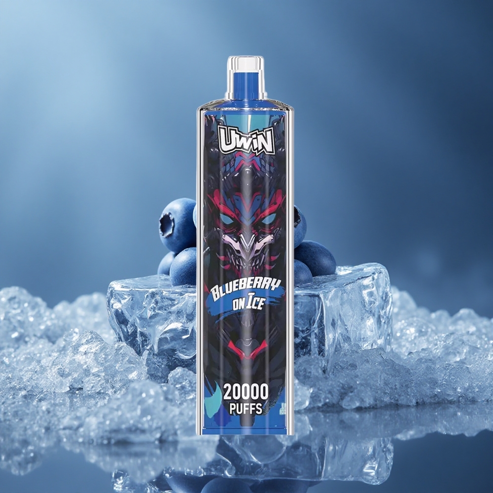Uwin Shisha Hookah Crystal 20000 Puffs Borovnica Na Ledu DTL:SMOK DIREKTNO U PLAĆA