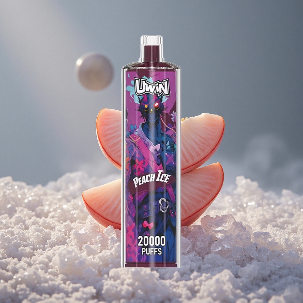Uwin Shisha Hookah Crystal 20000 Puffs Breskva Led 0% Никотин