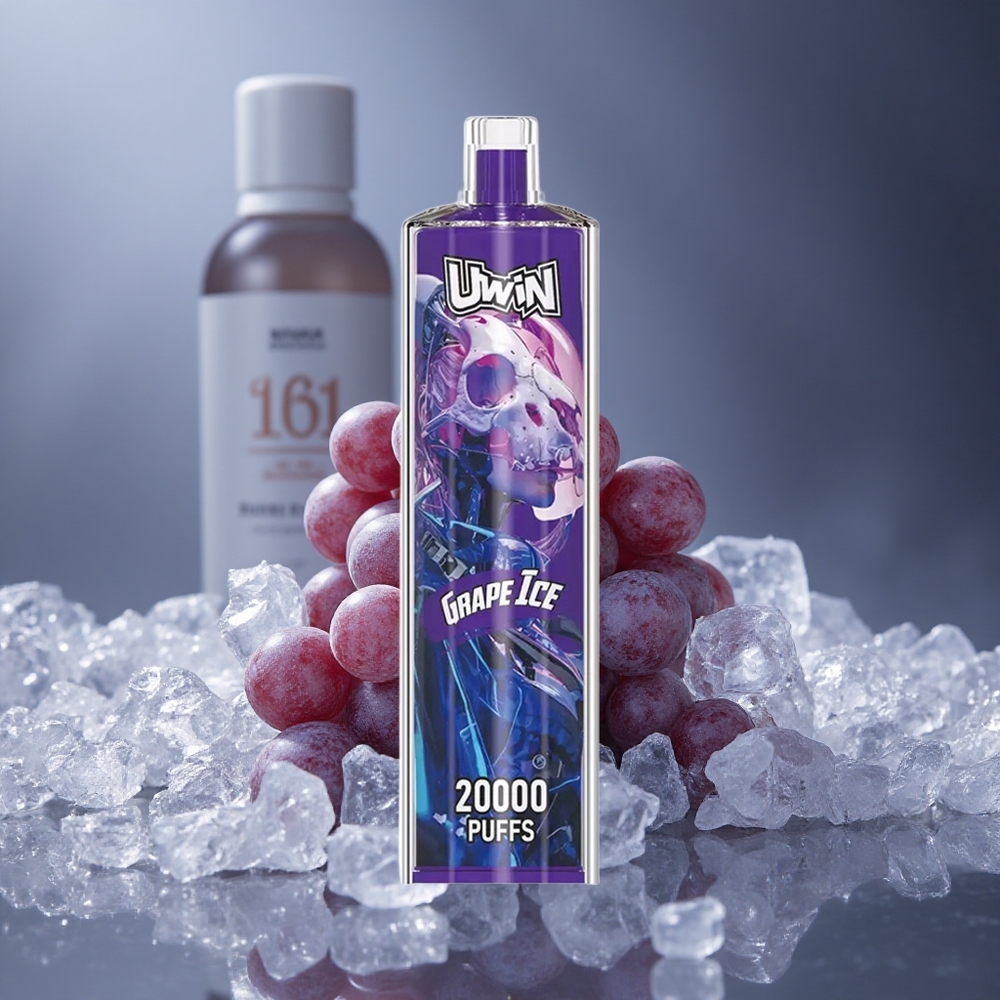 Uwin Shisha Hookah Crystal 20000 Puffs Grožđe Led Mesh zavojnica