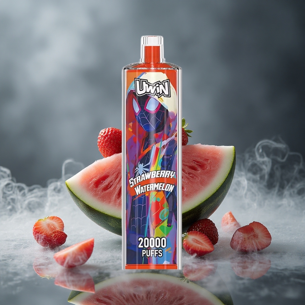 Uwin Shisha Hookah Crystal 20000 Puffs Jagoda Lubenica DTL