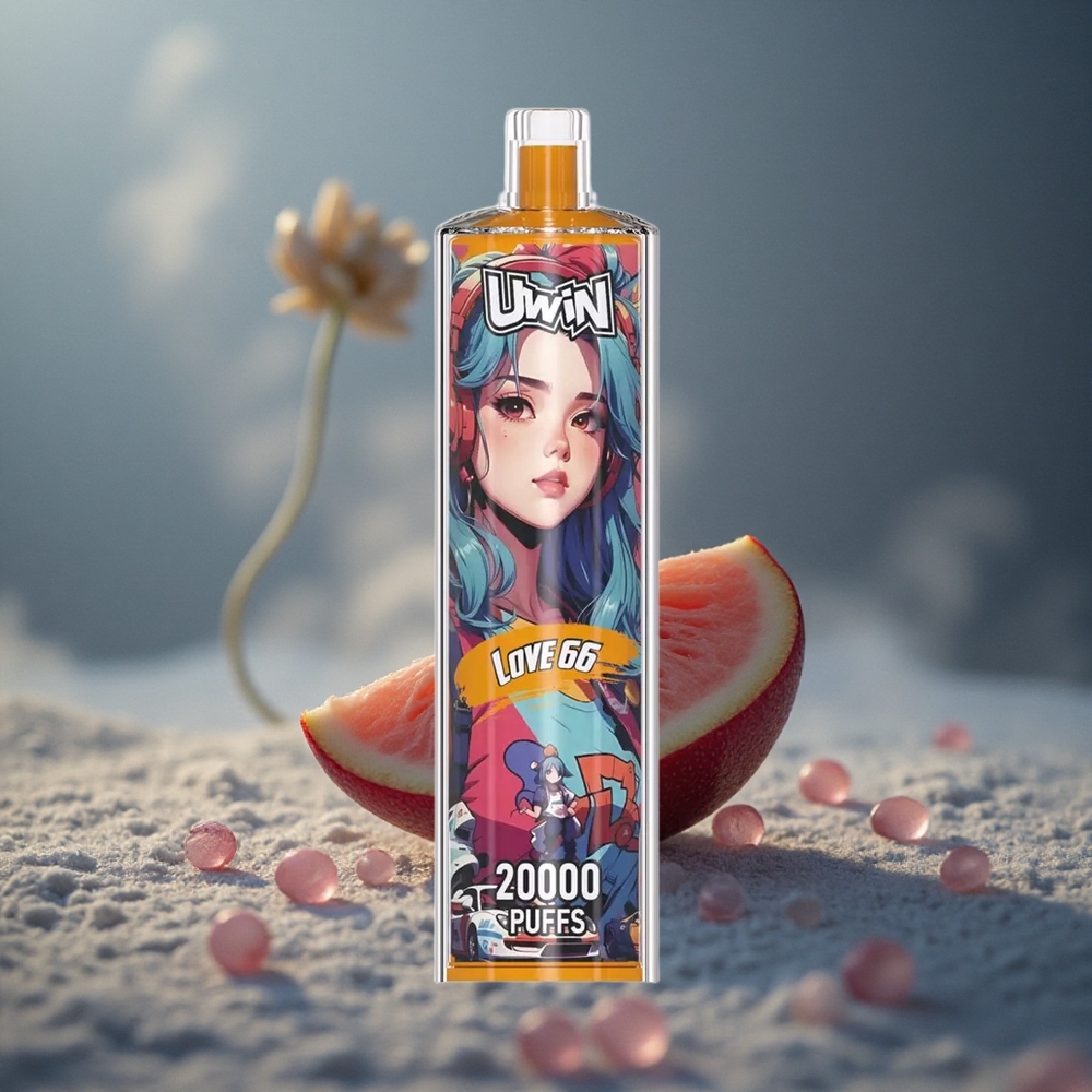 Uwin Shisha Hookah Crystal 20000 Puffs Ljubav 66 DTL:SMOK DIREKTNO U PLUĆA
