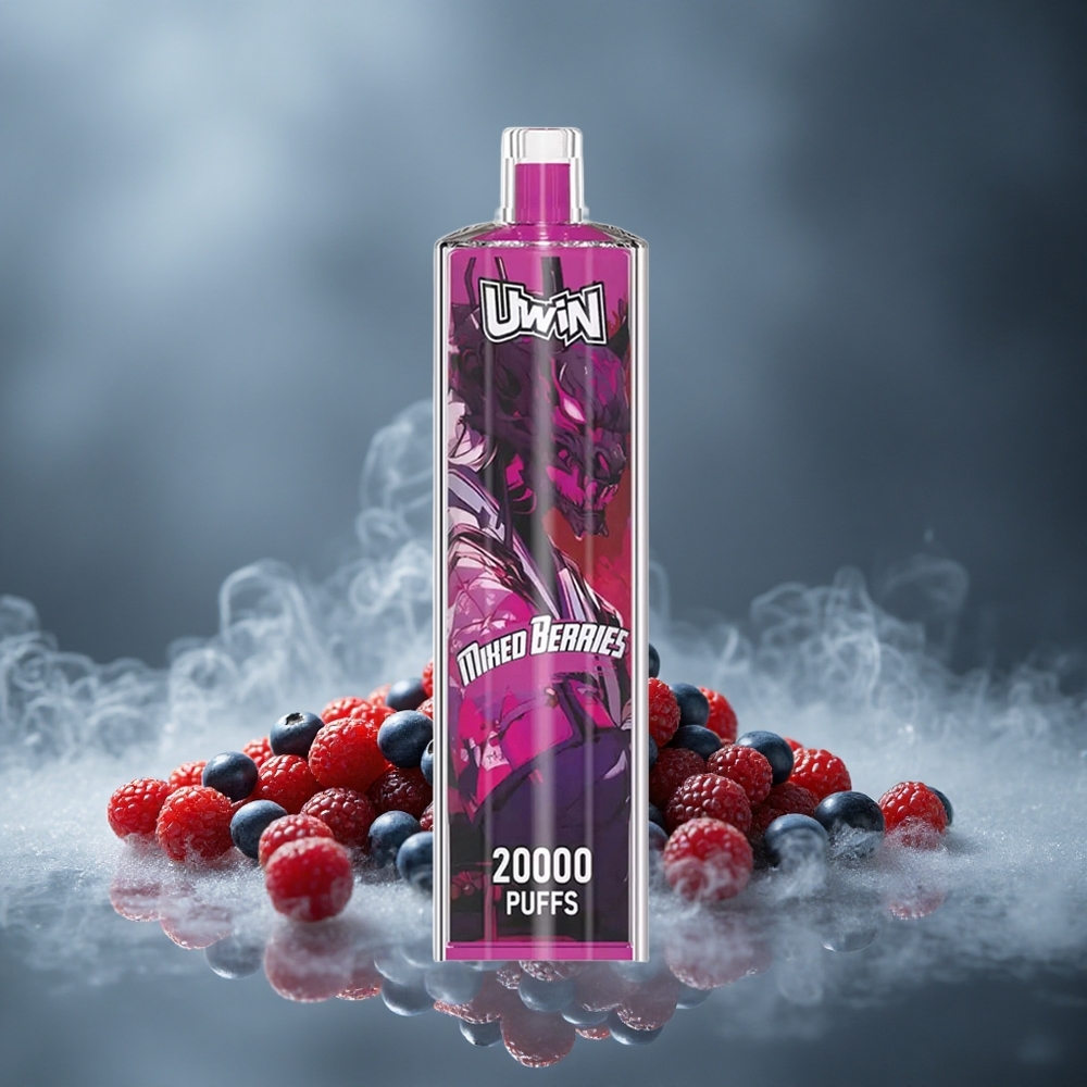 Uwin Shisha Hookah Crystal 20000 Puffs Mešano Voće 22ml