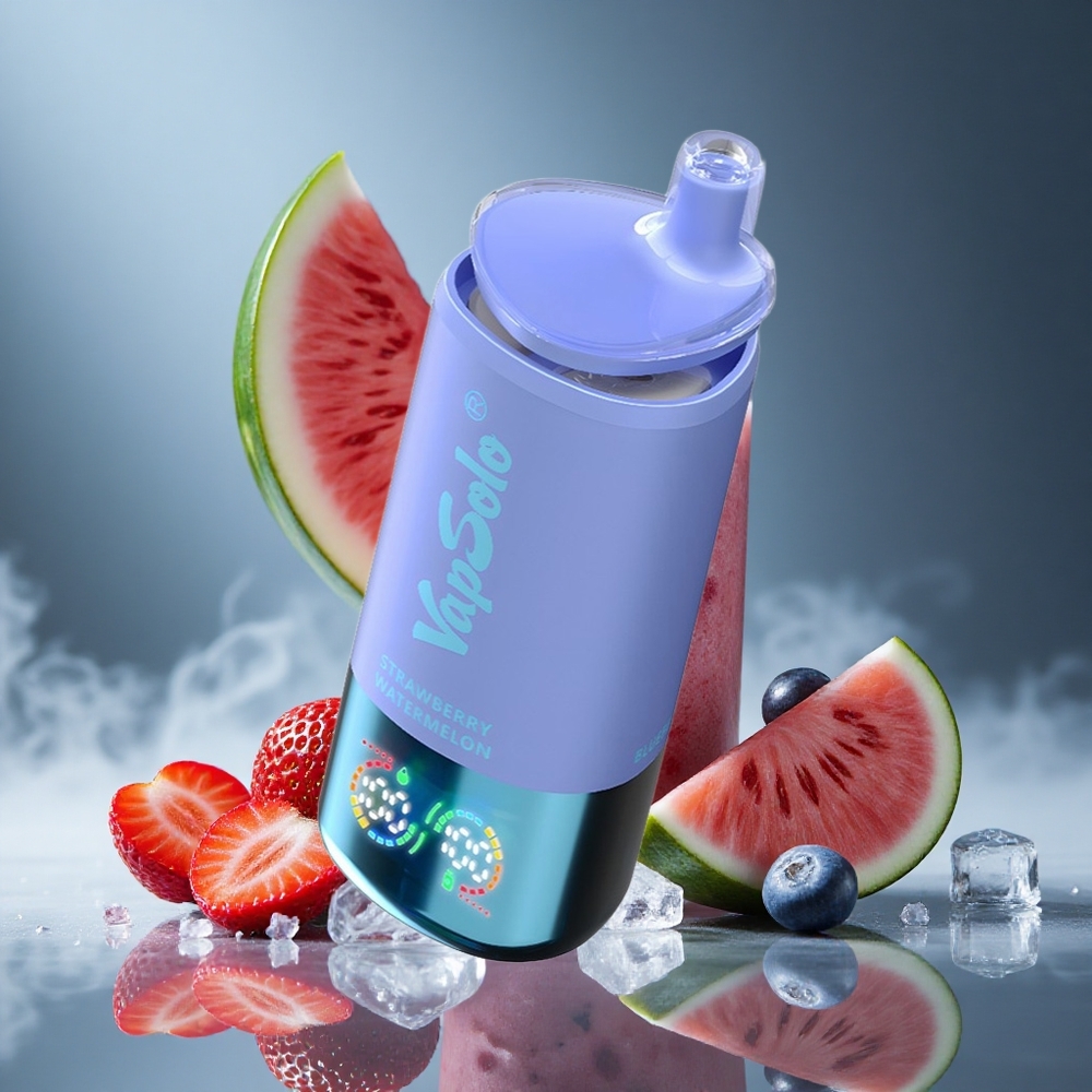 Vapsolo Triple 30000 Puffs Једнократни Вапе Jagoda Lubenica & Borovnica Led 40ml