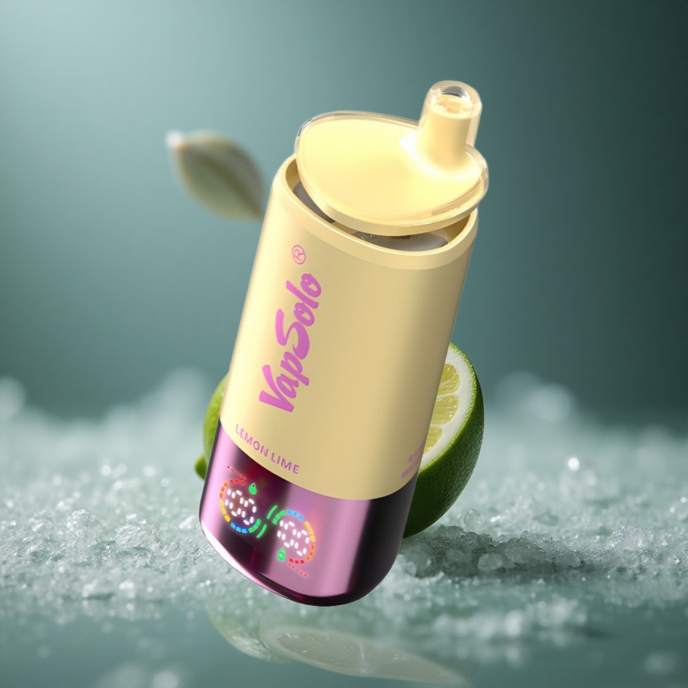 Vapsolo Triple 30000 Puffs Једнократни Вапе Limun-Limetа са 3 ulja za rezervoar