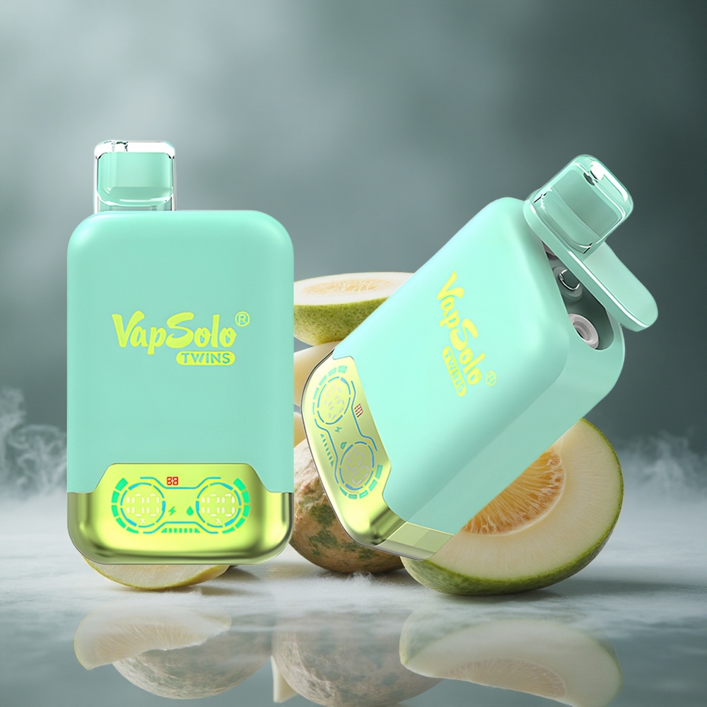 Vapsolo Twins 20000 Puffs Једнократни Вапе Trostruka Dinja & Ananas Kokos 40ml