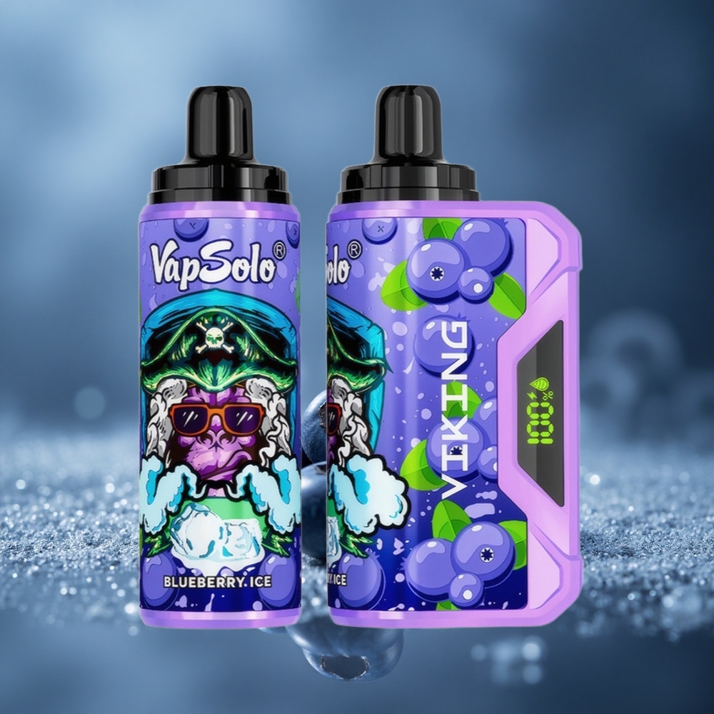 VapSolo VIKING 12000 Puffs Једнократни Вапе Borovnica Tip-C