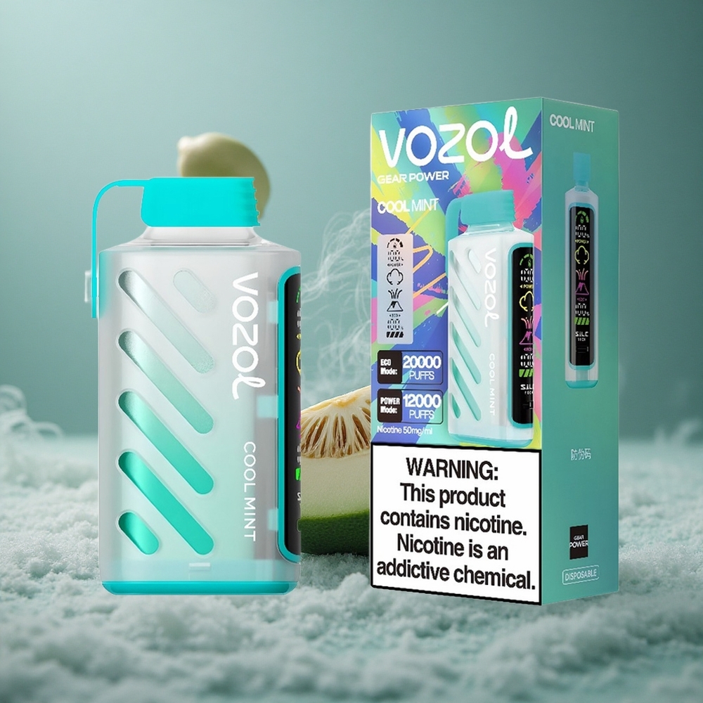 VOZOL Gear Power 20000 Puffs Једнократни Вапе Hladna Nana S.i.L.C. Tehnologija