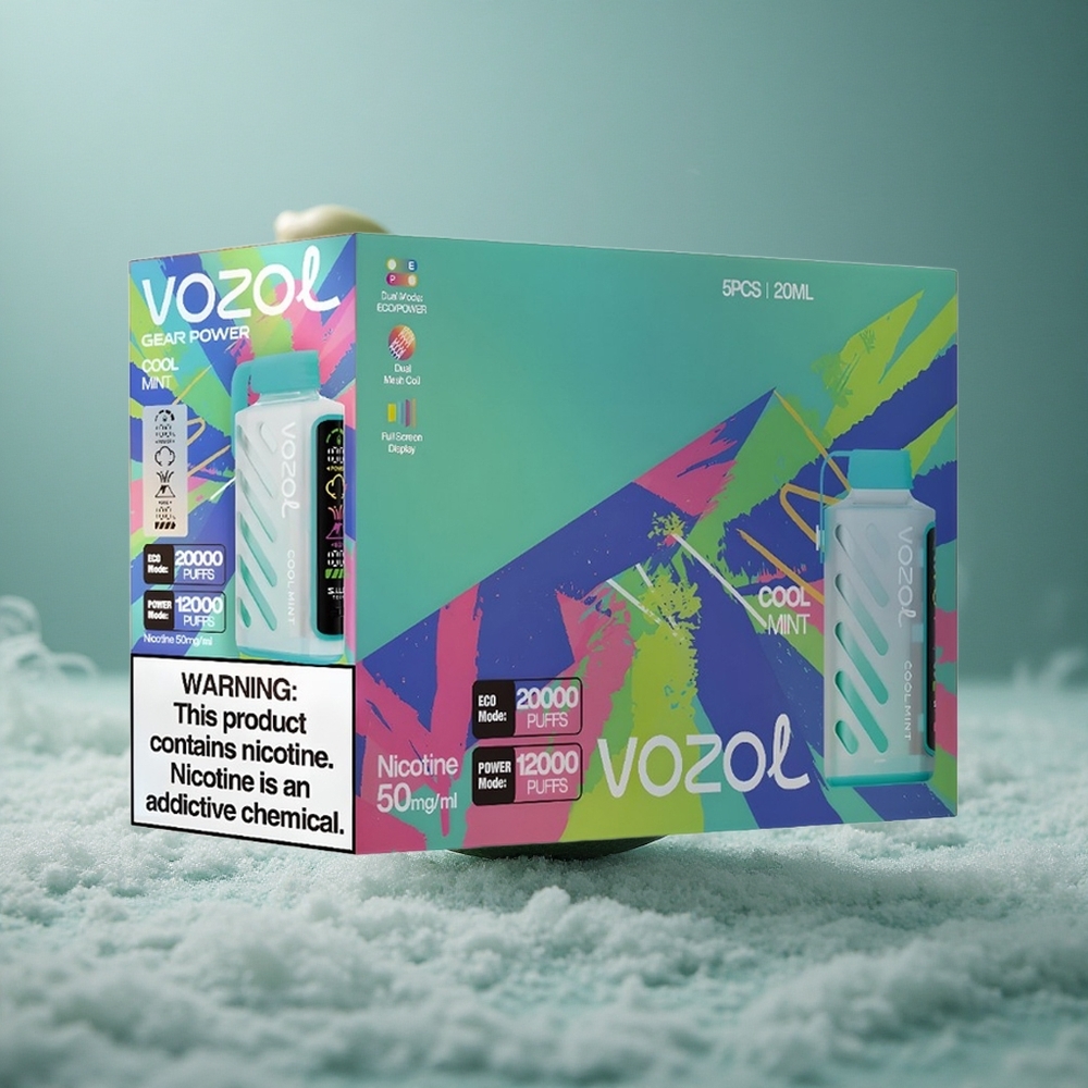 VOZOL Gear Power 20000 Puffs Једнократни Вапе Hladna Nana S.i.L.C. Tehnologija