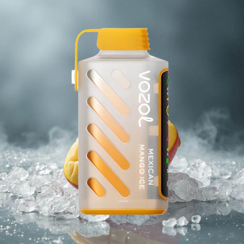 VOZOL Gear Power 20000 Puffs Једнократни Вапе Meksički Mango Led Kapacitet pre-filled Течност Капацитет: 20mL