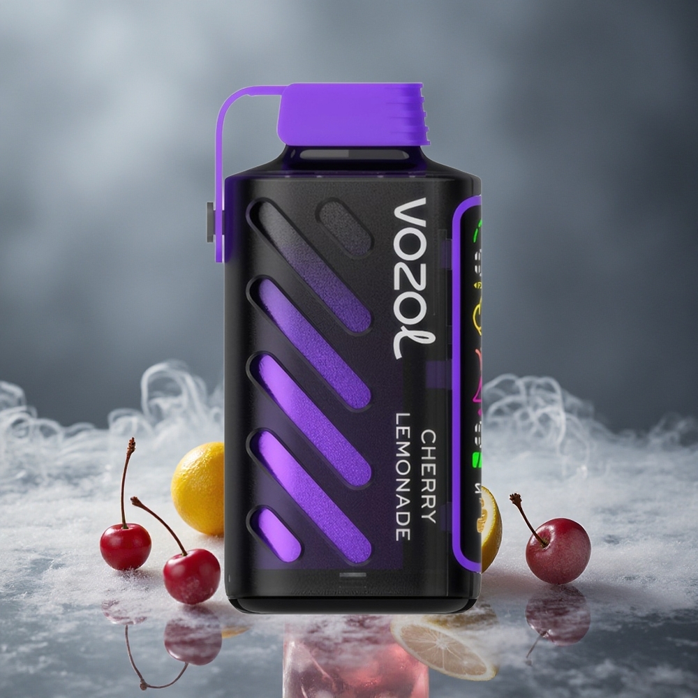 VOZOL Gear Power 20000 Puffs Једнократни Вапе Trešnja Limunada Pun Ekran Prikaz