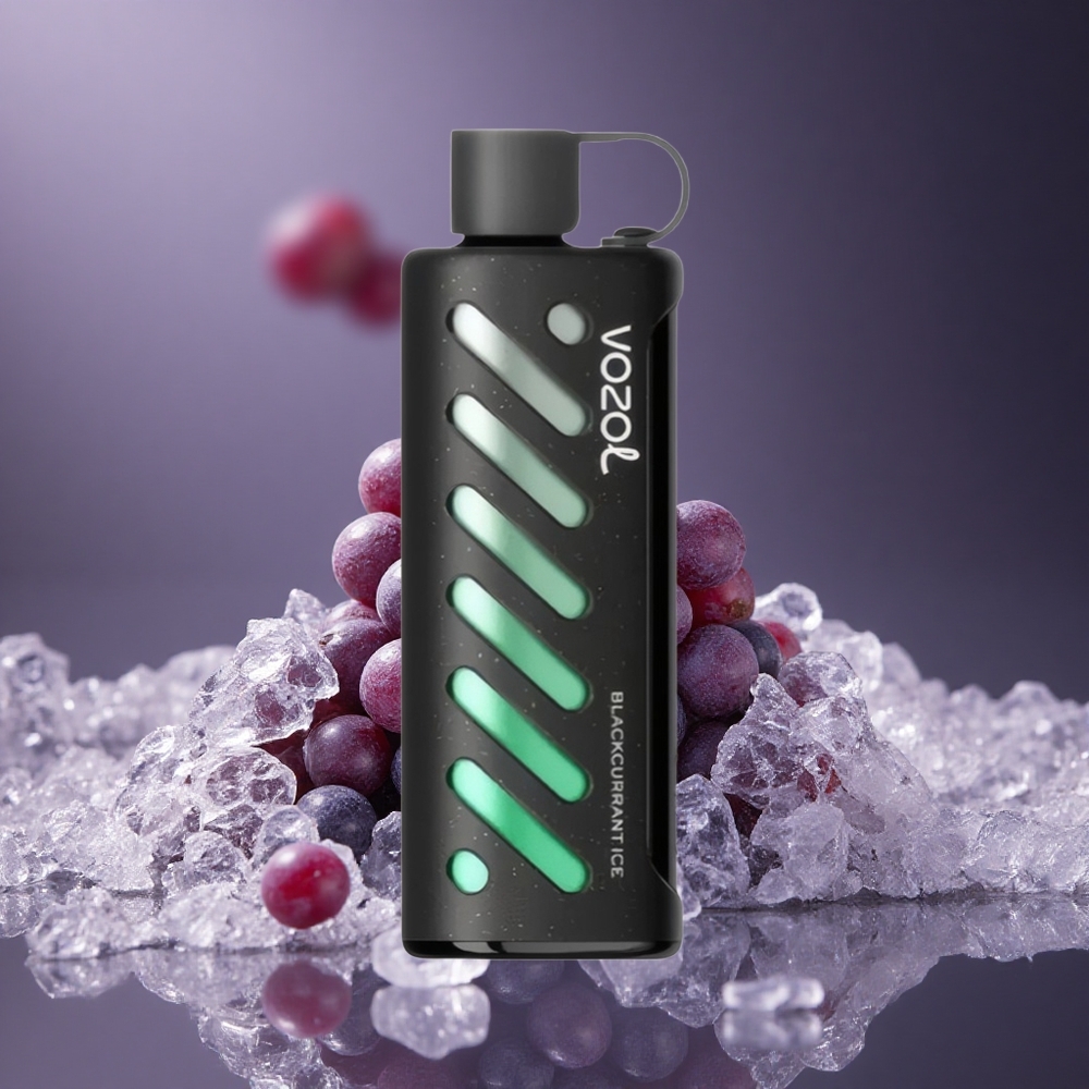VOZOL Gear Shisha 25000 Puffs Дуал Месх Дуал Модес Једнократни Вапе Borovnica Led