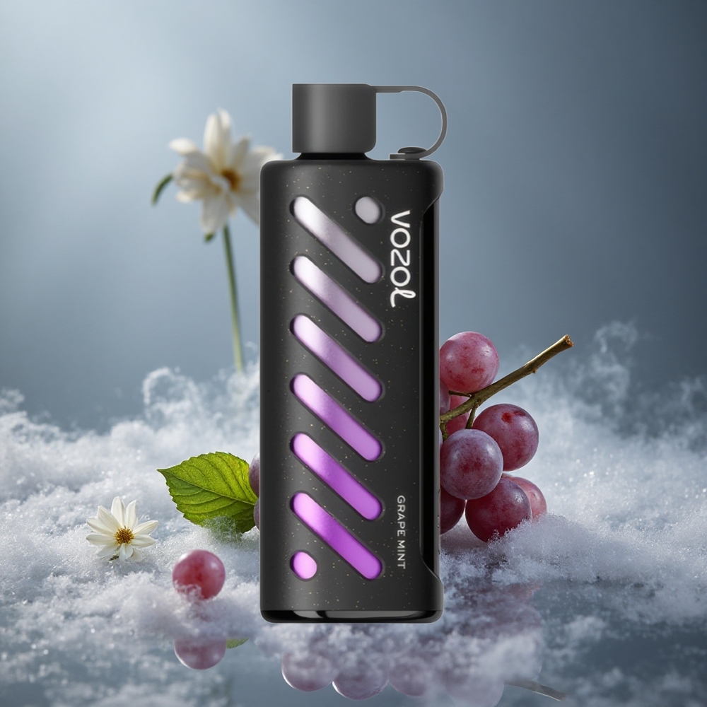VOZOL Gear Shisha 25000 Puffs Једнократни Вапе Grožđe Mentol Дуал Месх Дуал Модес