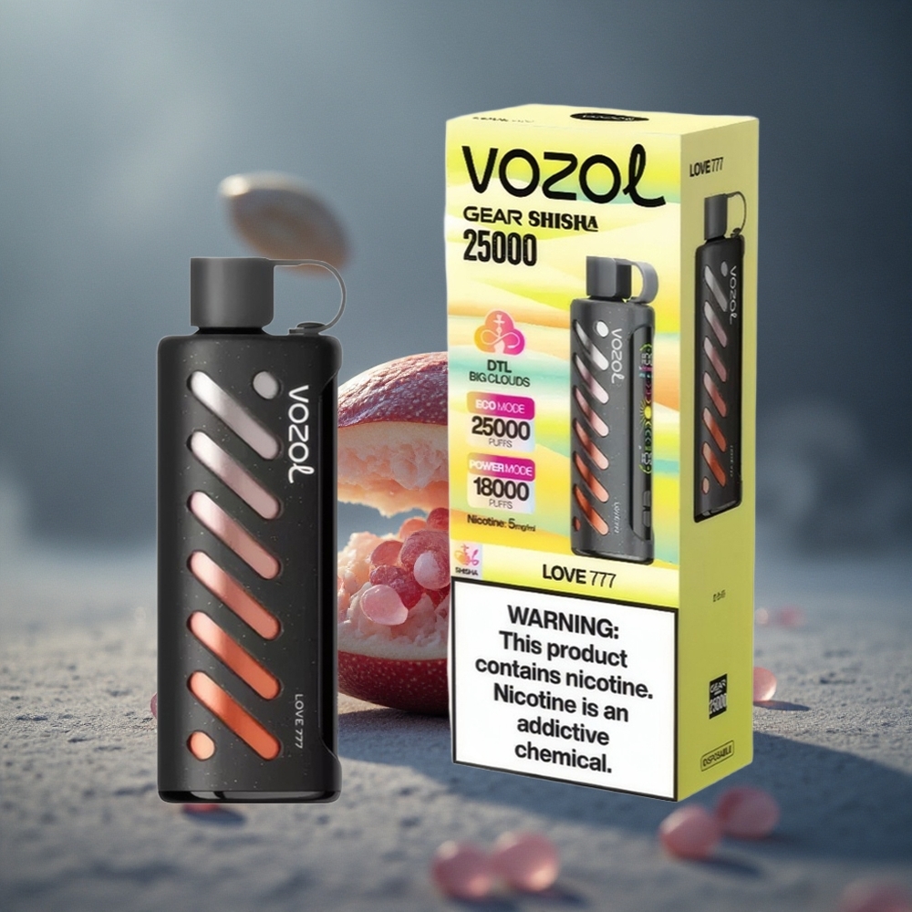 VOZOL Gear Shisha 25000 Puffs Једнократни Вапе Ljubav 777 30 Ukusnih Aroma