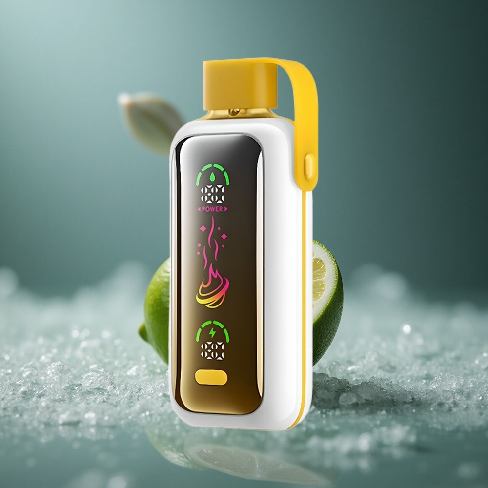 VOZOL Star 20000 Puffs Једнократни Вапе Limun Limeta са 2,2" HD екран са огледалом
