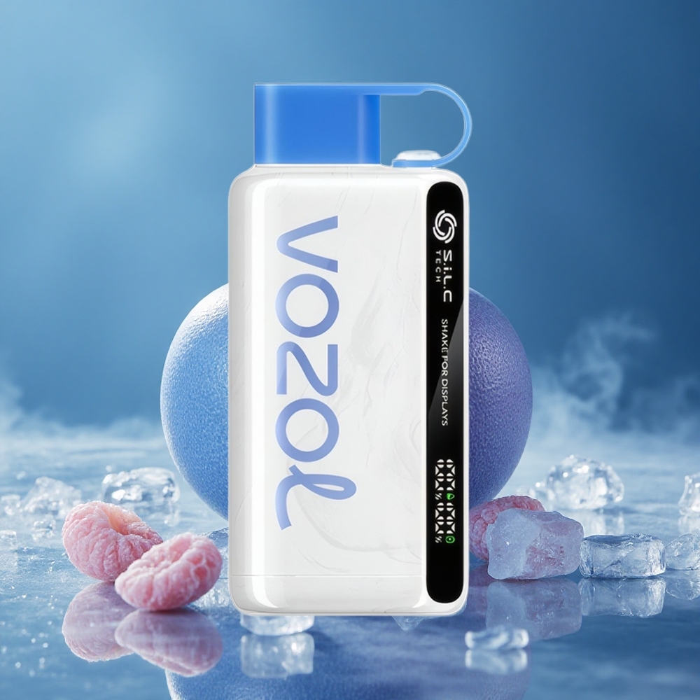 VOZOL Star 9000/12000 Једнократни Вапе Plava Malina Led са 30% брже пуњење