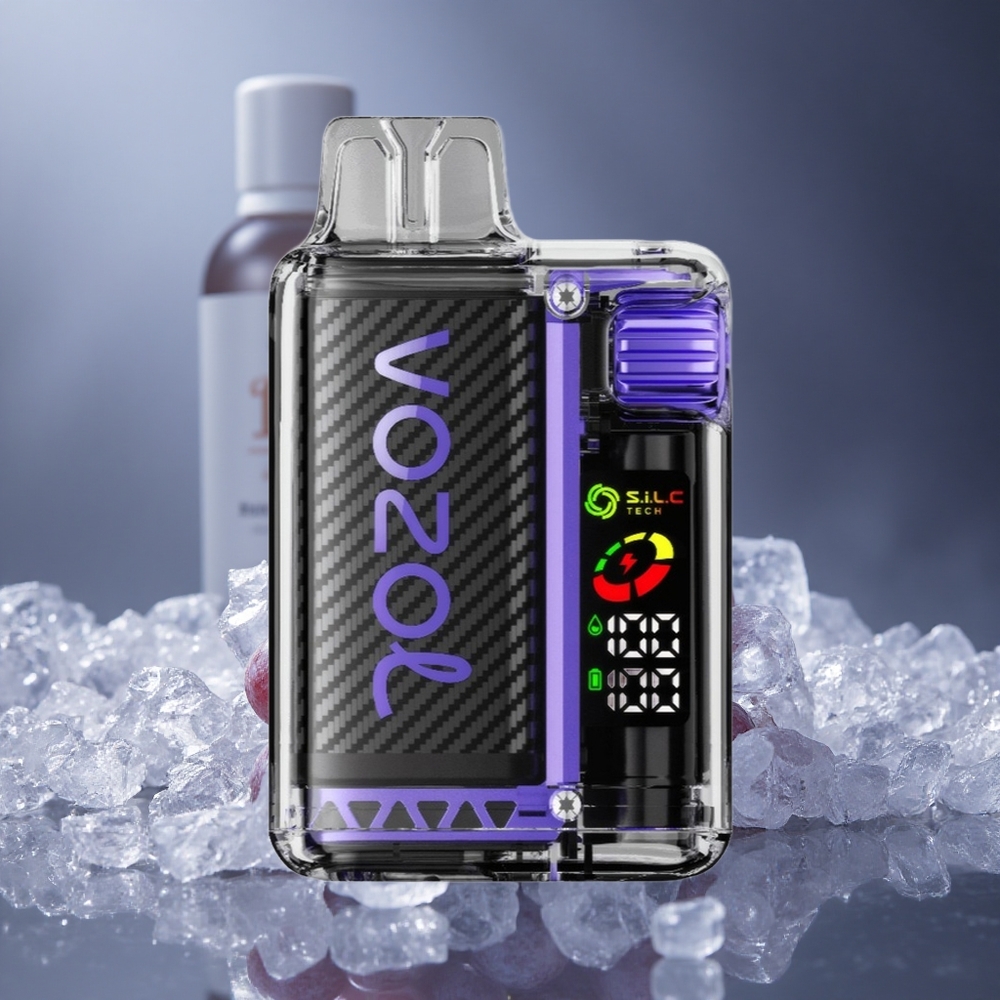 VOZOL Vista 20000 Puffs Једнократни Вапе Grozđe Led OLED Ekran
