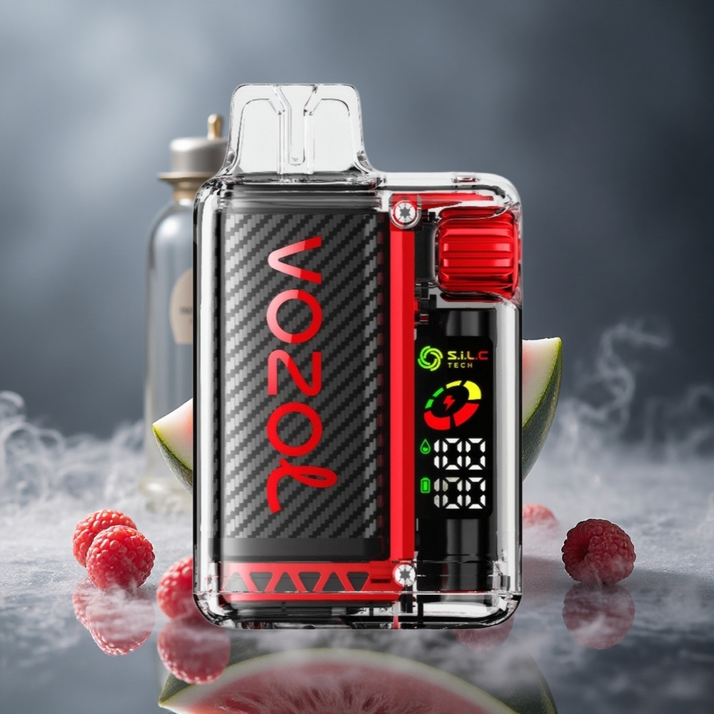 VOZOL Vista 20000 Puffs Једнократни Вапе Malina Lubenica са OLED екран