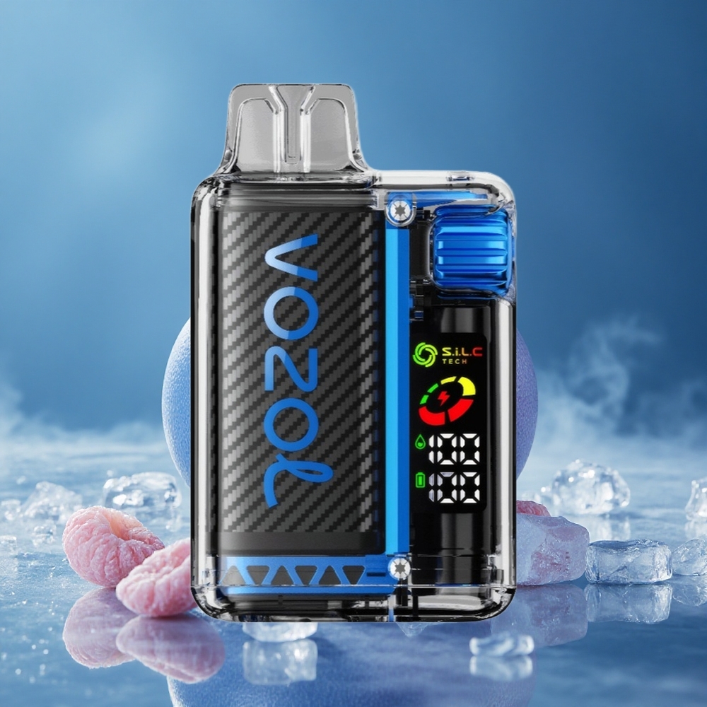 VOZOL Vista 20000 Puffs Једнократни Вапе Plava Malina Led са OLED екран