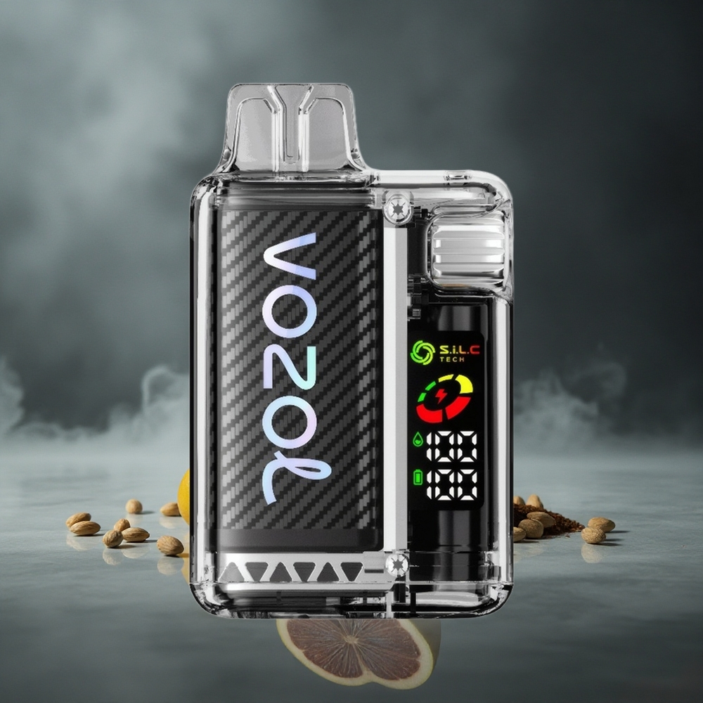 VOZOL Vista 20000 Puffs Једнократни Вапе Vanila Krema Duvan са OLED екран