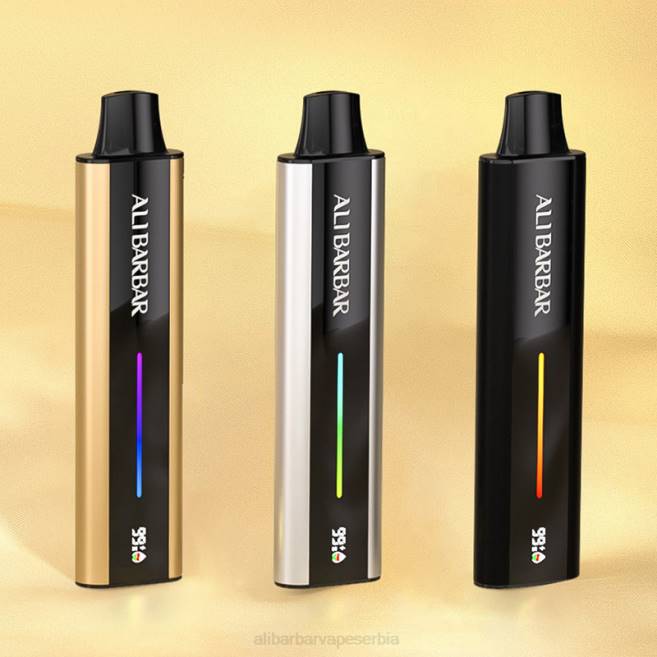 Alibarbar Vape Nicotine Content - 2L8H77 Alibarbar Flare вапе за поновно пуњење киви од јагоде