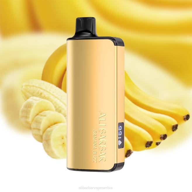 Alibarbar Vape Review - 2L8H27 Alibarbar Ingot 9000 вапе за једнократну употребу банана бузз