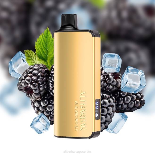 Alibarbar Vape Wholesale - 2L8H30 Alibarbar Ingot 9000 вапе за једнократну употребу купинов лед