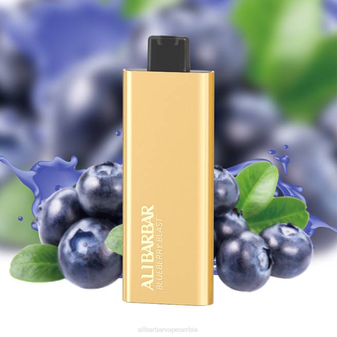 Alibarbar Vape Serbia - 2L8H50 Alibarbar Pandora 7000 вапе за једнократну употребу боровница бласт